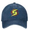Giant Metroid Baseball Cap Samus Logo Video Game Outdoor Gym Fitted Retro Hip Hop Hats Women Unisex Casual Design Baseball Caps