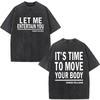 Vintage Washed Robbie Williams BRITPOP Tour 2026 Double Sided T Shirt Men's Women Clothing Fashion High Quality Cotton T-shirts