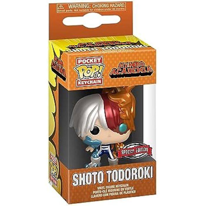 Mini-figurine - funko - my hero academia - todoroki - métallique - 11,76 cm
