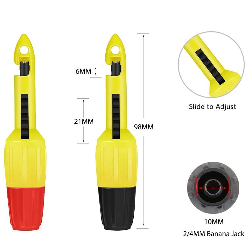 Car Accessories Wire Piercing Probe Insulation Piercing Connectors for Multimeter Voltage Voltmeter Thermometer Service Tool