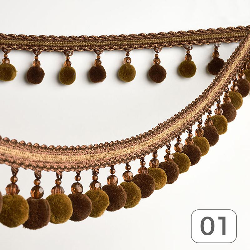 1 метр помпон шарик бахрома вышивка лента кисточка край отделка шторы подушки обивка бахрома шитье декор своими руками принадлежности 1M