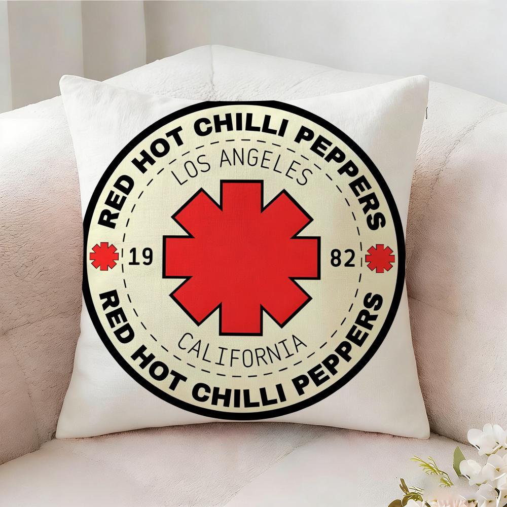 Red Hot Chili P-Peppers SINGER Pillow Case Pillowcase, Double-sided Printed, Sofa Cushion, Bedroom Headboard Pillow