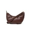 Bag Tommy Hilfiger Tommy Hilfiger Moon Leather Mini Crossover AW0AW17466 Brown