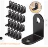 {QTG333} 10/20 Pcs Angle Bracket Stainless Steel Right Shelf Support Corner Bracket 90° Furniture L/I Shape Bracket