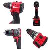 Small Electric Drill 150N.m Brushless Cordless Impact Drill of Decoration Team Uses 18V Milwaukee Battery PIN Power Tool