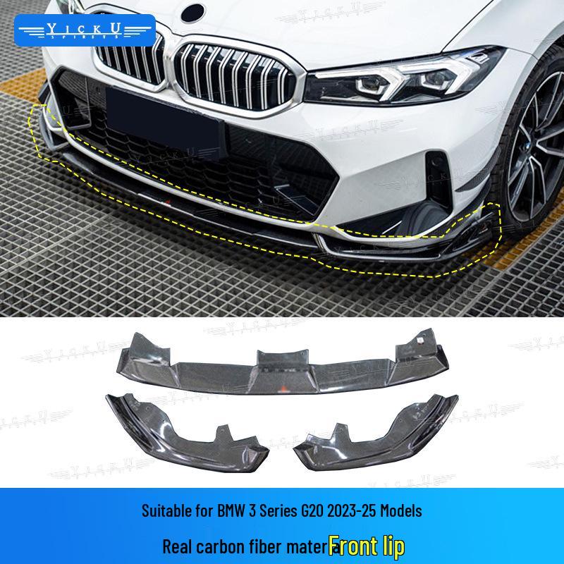 BMW 3 Series G20 AE Style Body Kit: Front Lip, Hood Deflectors, Rear Lip, Side Skirts, Fender