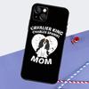 Cavalier King Charles Spaniel Dog Phone Case For iPhone 16 Pro Max 11 13 14 15 Pro Max 12 Mini XR 16 15 Plus 16e Back Cover