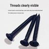 Black Phillips Flat Head Drywall Screws, Carbon Steel