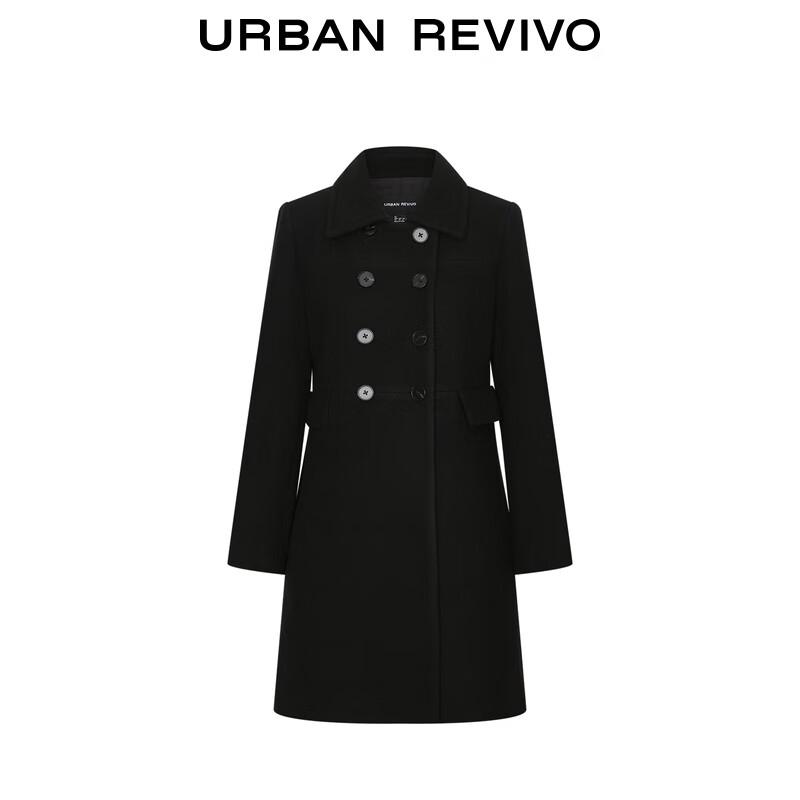 UR Women's Double-breasted Winter Coat