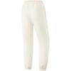 Li Ning Fitness Series Casual Simple Comfortable Versatile Elastic Cuff Solid Color Knitted Sports Pants Women Pants Mother-Of-Pearl-White AKLV334-1