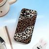 leopard print  Phone Case Silicone Soft For IPhone 17 16 15 14 13 12 11 X XR Plus Pro Max Plus