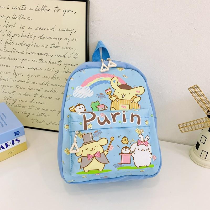 Kindergarten Baby Schoolbag Cute Foreign Style Printing Boys And Girls Backpack Children'S Backpack Tide