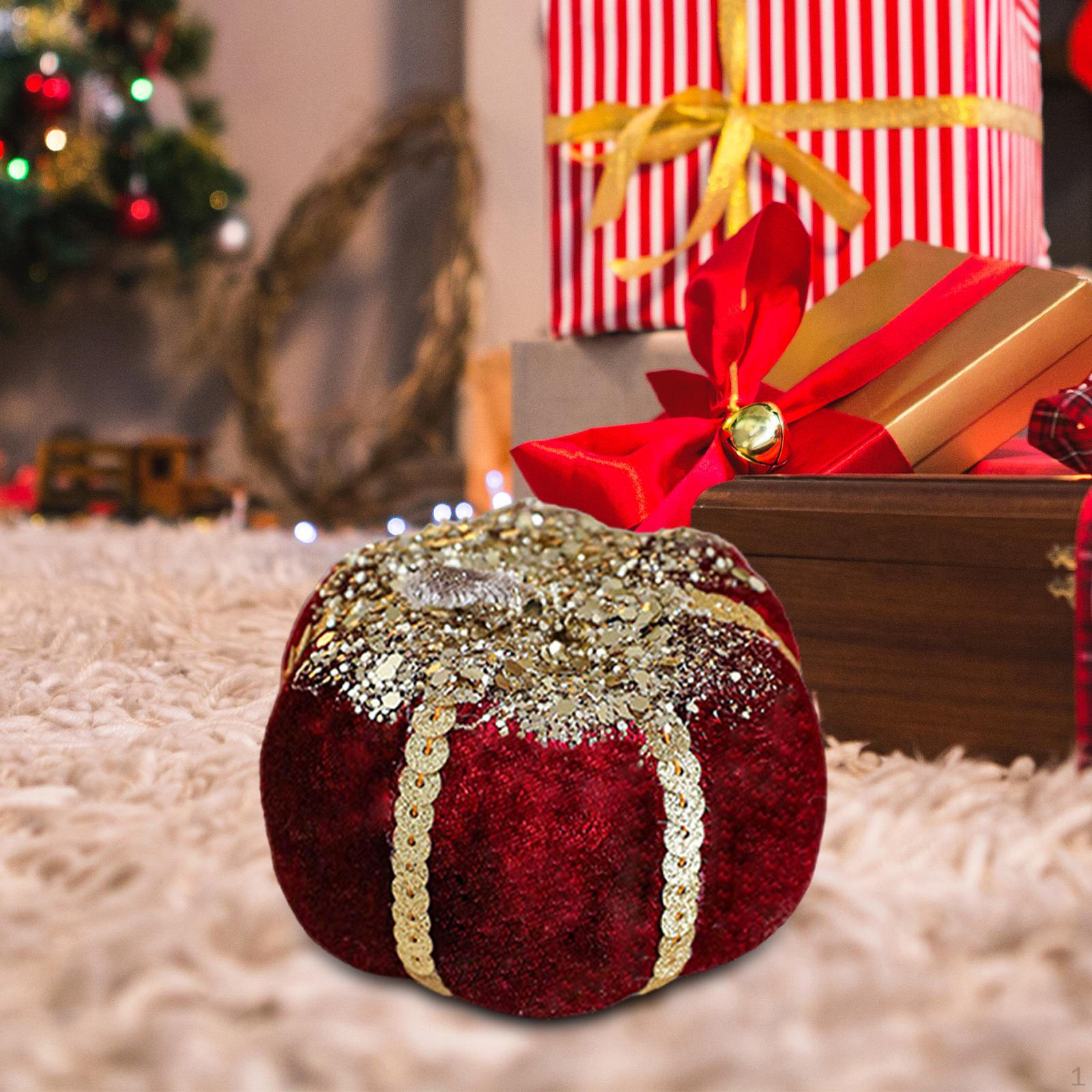 

Рождественское украшение для стола, центральная часть, коллекционная книжная полка, пенопластовая статуя, рождественская фигурка для гостиной Red Pumpkin