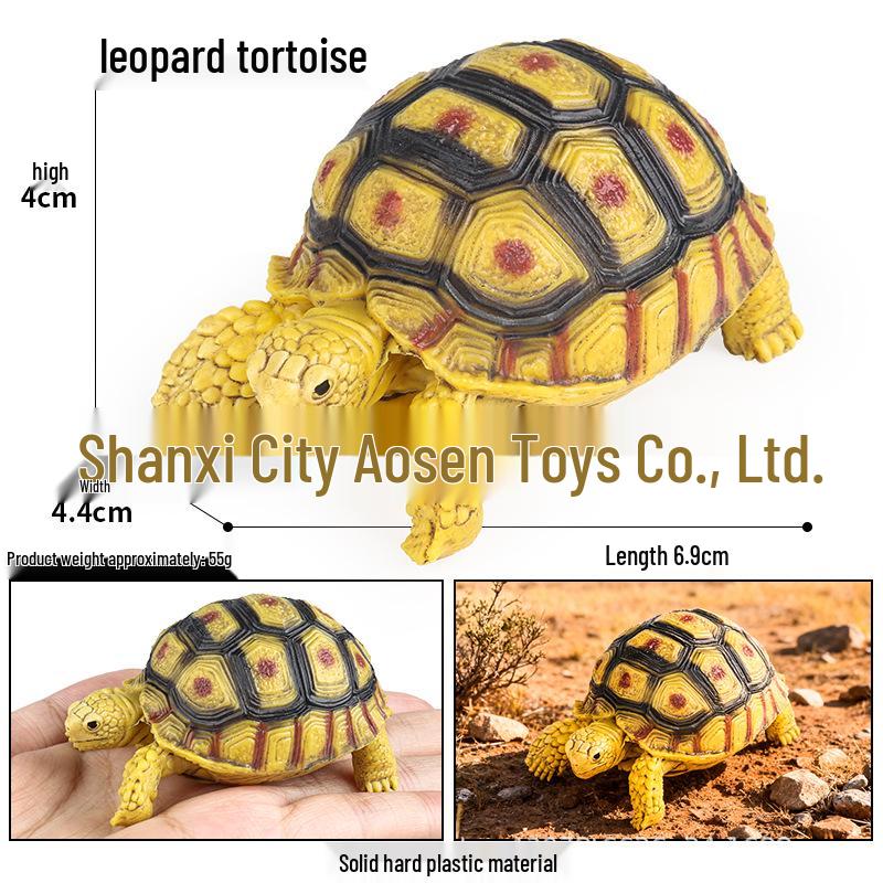 European & Indian Star Tortoise Simulation Toy for Car Decoration