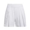 Adidas Golf Beyond the Course Pleated Golf White Water-Repellent Shorts, Women's,