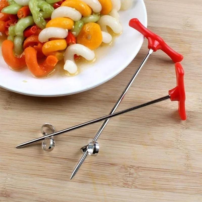 Cutter Slicer Potato Carrot Cucumber Spiral Vegetable Manual Roller French Fry Cutter Making Twist Shredder Grater Cocina Cuisin