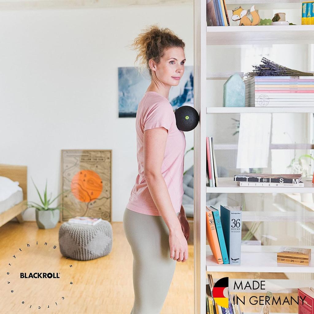 Black Roll Stretch Ball, Made In Germany, Lightweight, Black, Official Japanese Product (12cm/47g)