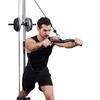 Cable Machine Handle Cable Attachment Comfortable Grip for Women Men Gym Workout Strength Exercise