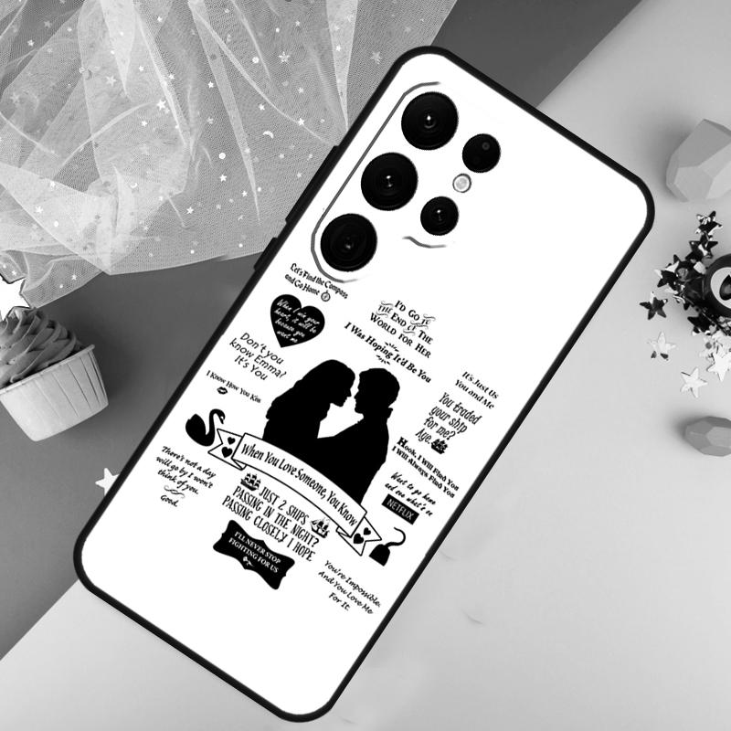 Captain Swan Once Upon A Time Phone Case For Samsung Galaxy S26 S25 S24 S21 S20 S22 S23 Ultra S10 Plus S25 FE Cover Coque