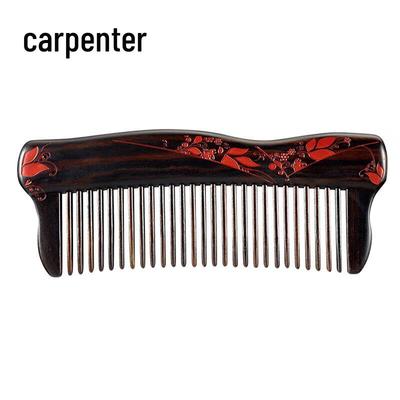 Tan Mujian Sandalwood Hair Comb Gift Set
