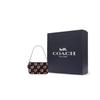 Coach 19 Heart Lightning Print Coated Canvas And Recycled Leather Tote Shoulder Bag Small Women Bags Black CW452-SVA47