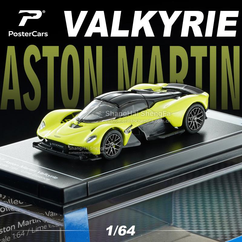 PosterCars PC 1:64 Exotic Supercar Collection Series - Alloy Die-Cast Models Set Premium Collector‘s Display
