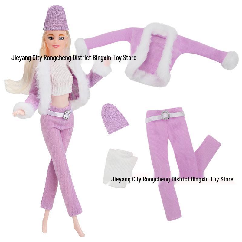 11-inch Barbie Winter Sports Ski Outfit Set - Popular Toy Clothing