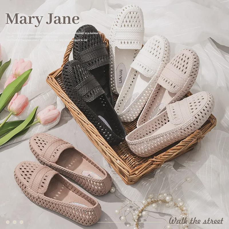 Women's Breathable Closed-Toe Sandals - Soft Bottom Casual Nursing Shoes for All Seasons