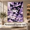 Wall Hanging Tapestry Art Cloth Bedroom Room Background DecorKuromi