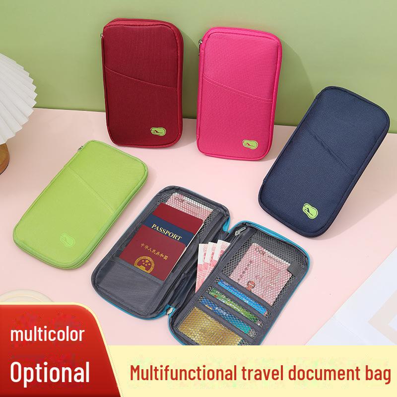 Multifunktionaler Reisepass- und Kartenhalter für Damen und Herren