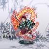 Anime Tomioka Giyuu Rengoku Kyoujurou Kibutsuji Muzan Tokitou Muichirou Kanroji Mitsuri Akaza Acrylic Stand