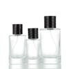 Thick-soled Round-mouth Transparent Fine Mist Refillable Perfume Bottle for Cosmetics and Hydration Samples