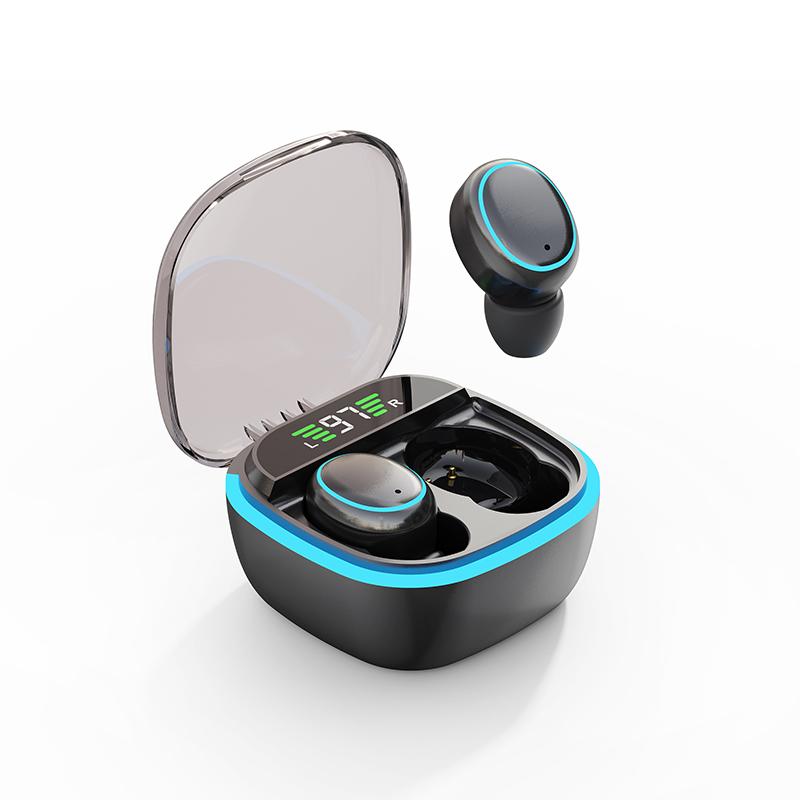 

Беспроводные наушники TWS X1 LED Power Наушники Цифровой дисплей Гарнитура Стерео звук Совместимость с Bluetooth 5.4 для Xiaomi Lenovo чёрный