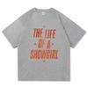 New Album The Life of A Showgirl T Shirt Fashion UnisexWomen Aesthetic TS TShirt Unisex High Quality Vintage Cotton Tees Shirts