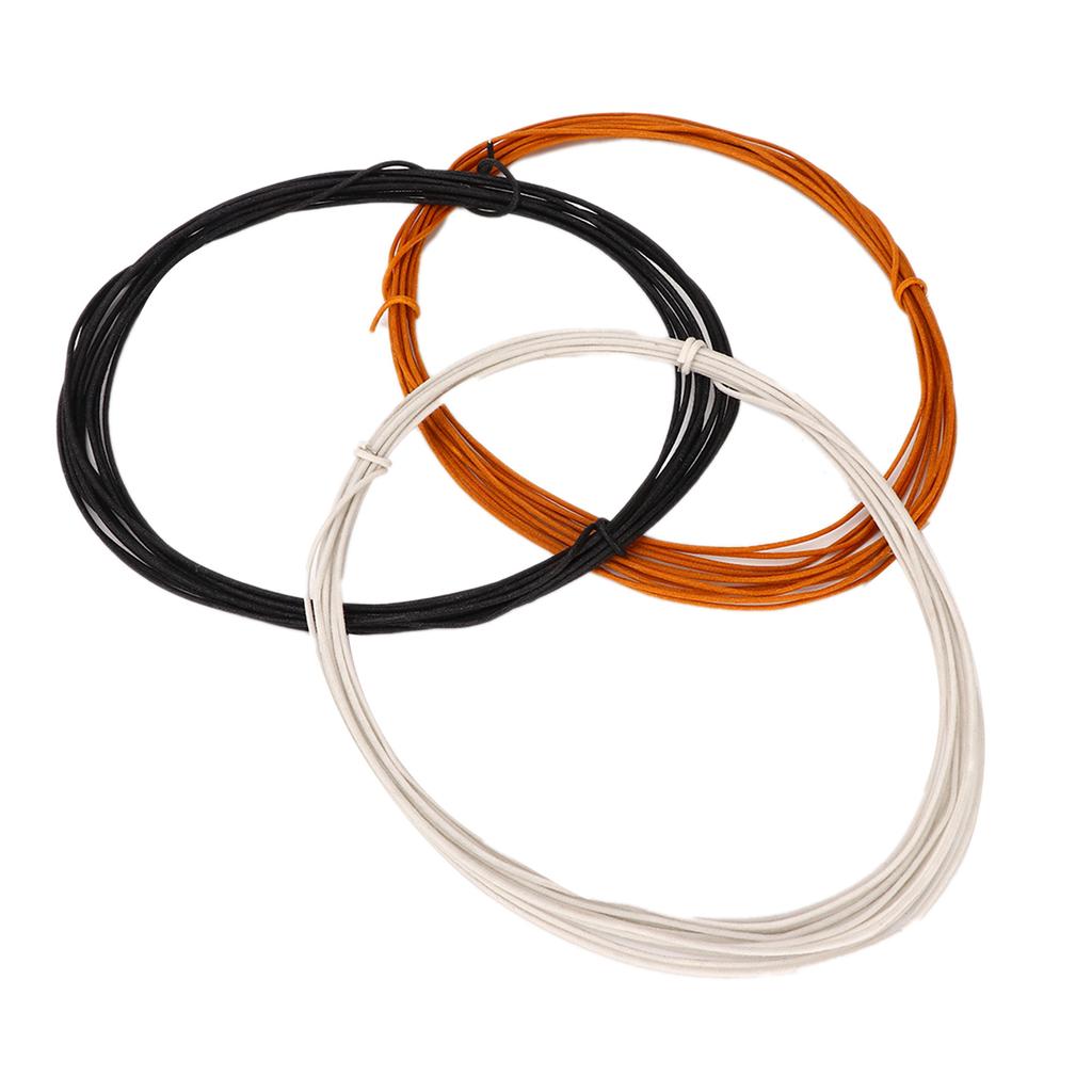 3 Pcs Guitar Pickup Wire Three Colors Easy To Use Guitar Pickup Line Replacement Guitar Accessories