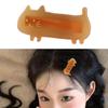 Fashion Kitty Hair Accessory Practical Hair Clip For Different Ages Especially Cats Lover Acetate And Alloy Hairpieces