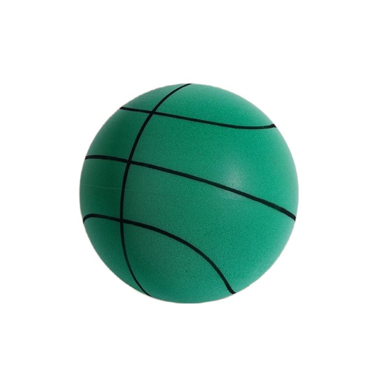 Bouncing Mute Ball Indoor Silent Basketball 18cm Foam Basketball Silent Soft Ball Bounce Basket Ball Toy Kids Sports Games Gift