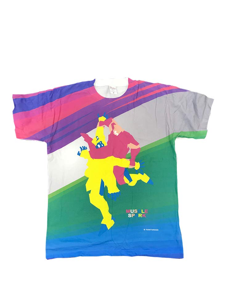 

[Kinnikuman Official] Cotton T-Shirt with Full Graphic Print (009 Ashuraman)