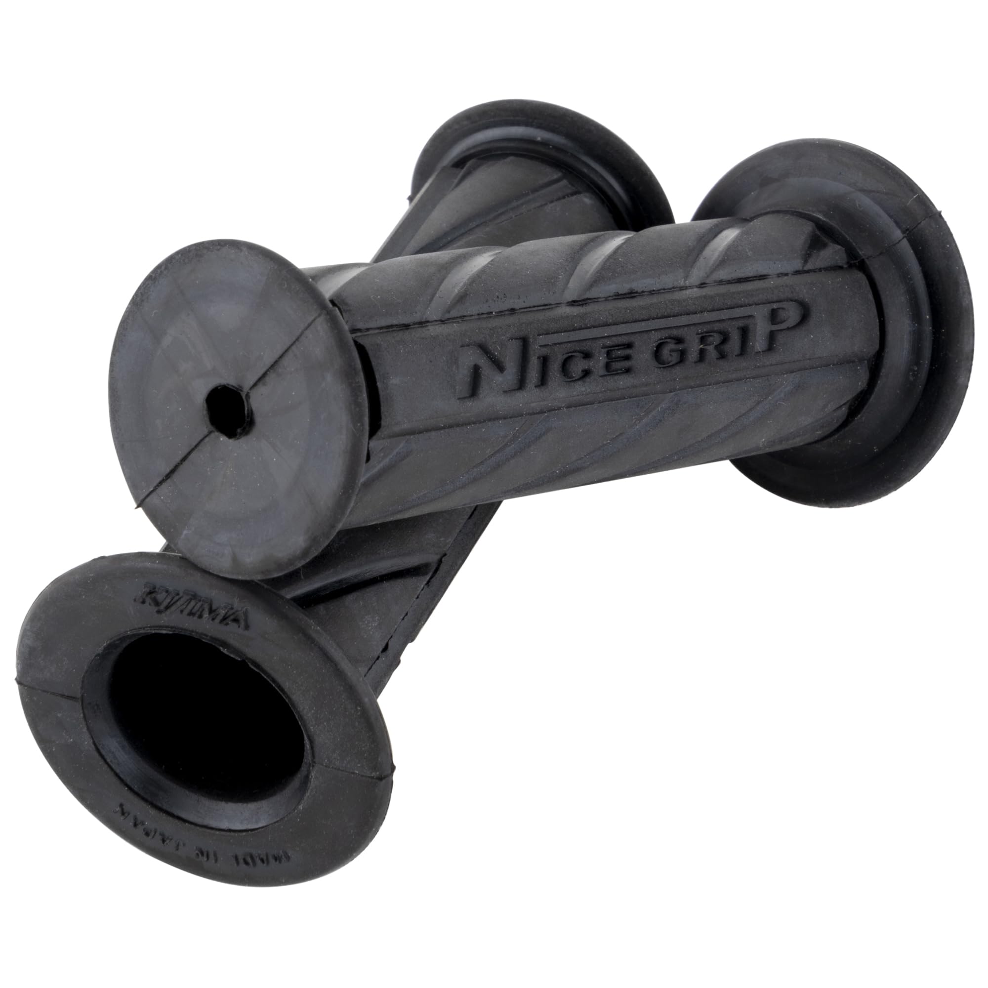 

Kijima 201-6732 Мотоциклетная рукоятка, NICE Neo Mini, Непрокалываемый тип, Черный, 4,3 x 0,9 дюйма (110 x 22,2 мм), Мопед, Скутер Total length: 110mm чёрный