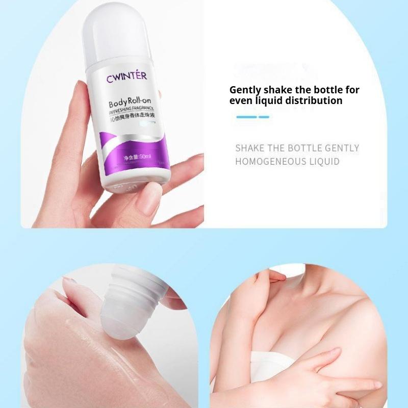 Elegant Roll-On Deodorant Vitality Refreshing Anti-Perspiration Underarm Roll-On Deodorant Essence