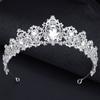 Baroque Big Water drop Tiara For Women Wedding Crown Birthday Party Elegant Crown Bridal Hair Jewelry Accessories