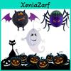 Lantern Halloween Paper Pendant Hanging Decoration 3d Spooky Spider Bat Ghost