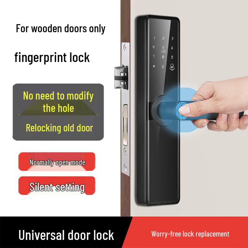Weiheng Smart Fingerprint Password Lock for Wooden Doors