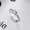 925 Sterling Silver Ring Vintage knot design Adjustable ring Unisex Daily jewelry and accessory coordination 2.0 Gram/ 0.07 Ounce