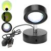 USB Projector Lamp Household Projection Light Lamp Living Room Wall Decoration LightSun Color