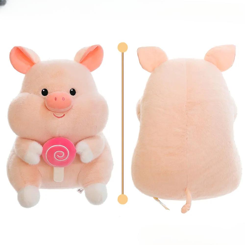 Neues Candy Pig Plüschtier Schlafkissen Puppe Weiche Stoffpuppe Festivalgeschenke für Kinder Cartoon Stofftier Spielzeug