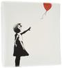 Liv Banksy Design Officially Licensed In Japan Balloon Girl Graffiti Street Poster 15cm X 15cm Made In Japan Stylish Interior Decor Living Room