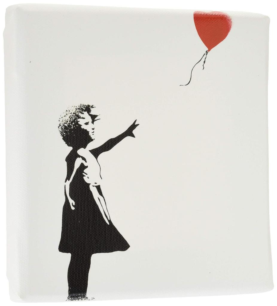 Liv Banksy Design Officially Licensed In Japan Balloon Girl Graffiti Street Poster 15cm X 15cm Made In Japan Stylish Interior Decor Living Room