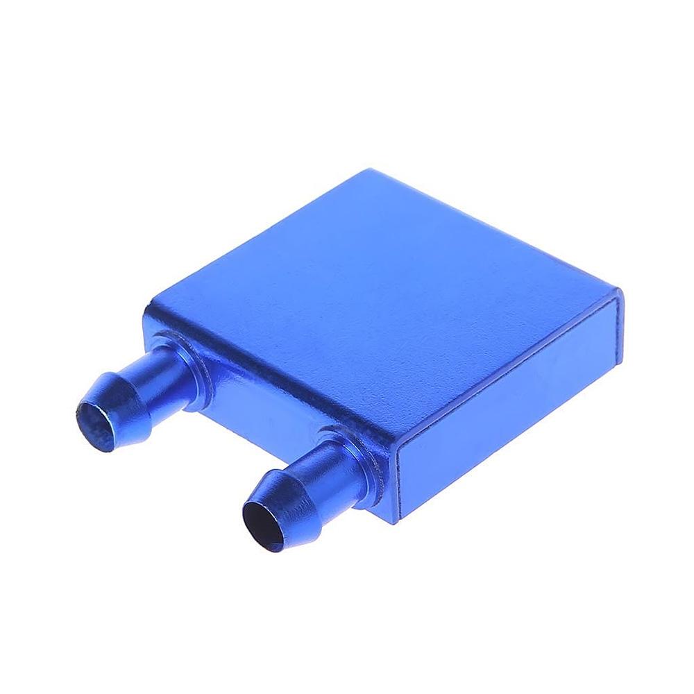 40x40x12mm 40x80x12mm Primary Aluminum Water Cooling Block Heat Sink System For PC Laptop CPU for Liquid Water Wholesale 40mm Blue