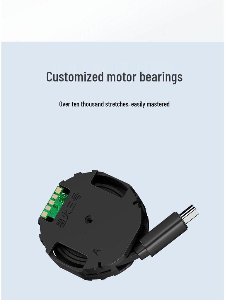 Single-Pull Retractable 100W/60W Fast Charge Type-C Car Charger Cable